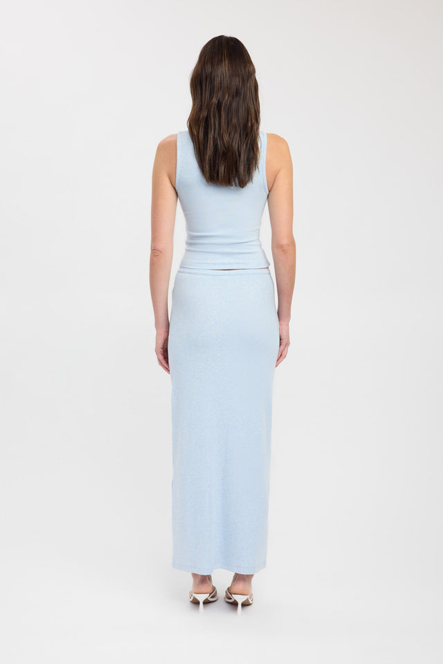 product Carter Maxi Skirt Kookai Straight Maxi light blue womens-skirts