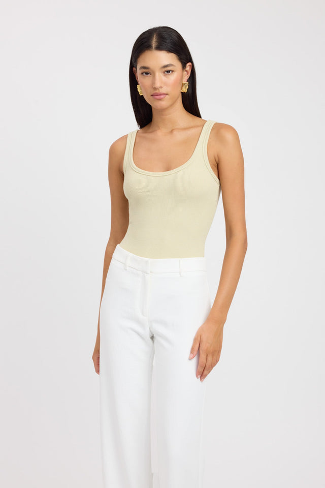 product Freya Tank Kookai Fitted Scoopneck Sleeveless Womens-Blouse