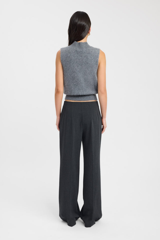 back Geneva Tank Kookai Relaxed Strapless High-neck white womens-singlets