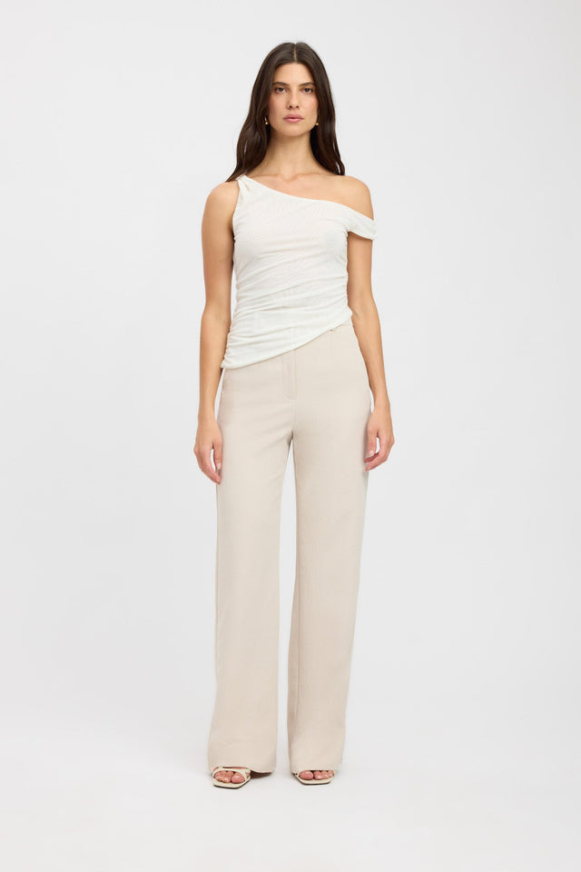product Bolt Twist Top Kookai Relaxed Roundneck Sleeveless Womens-Blouse
