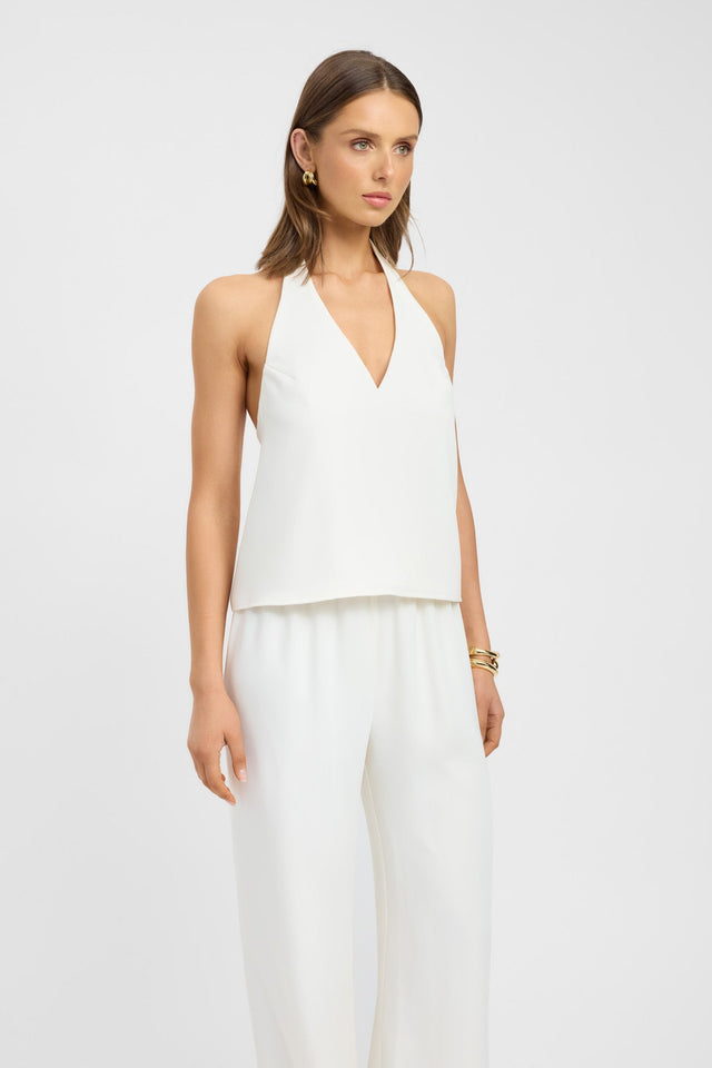 product Maria Vee Core Top Kookai Relaxed V-neck Sleeveless Womens-Blouse