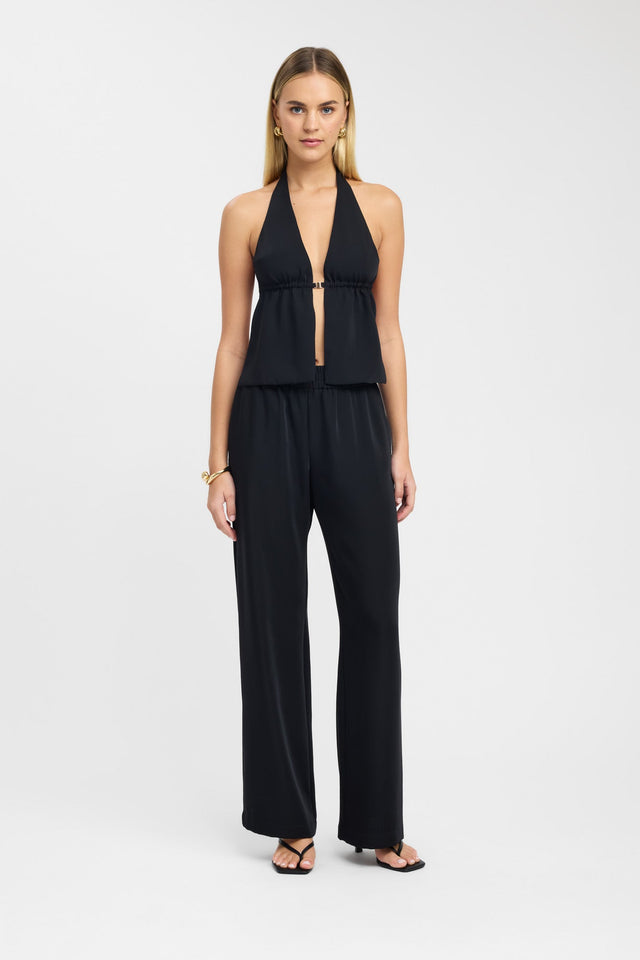 product Maria Wide Leg Pant Kookai Wide-leg High-rise white womens-regular-pants
