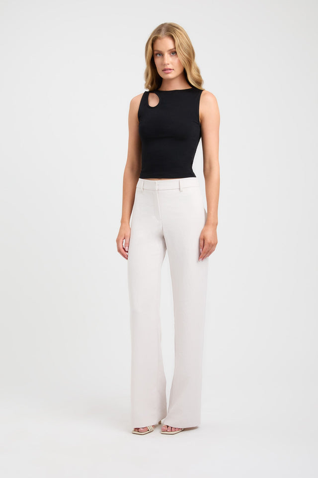 product Cindy Tank Kookai Fitted Highneck Sleeveless Womens-Blouse