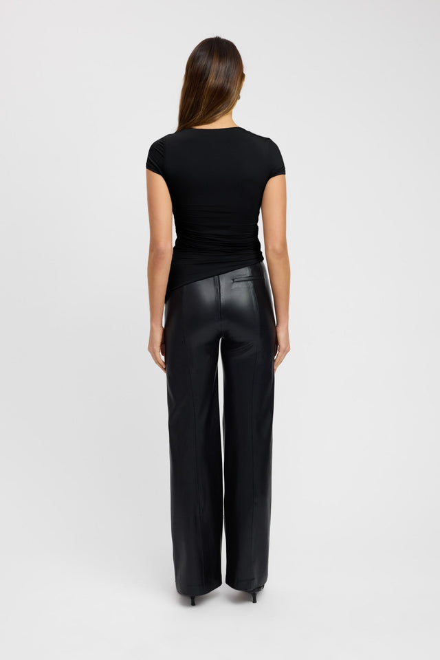 Alannah Tee Kookai Fitted Boatneck Short sleeves Womens-Blouse