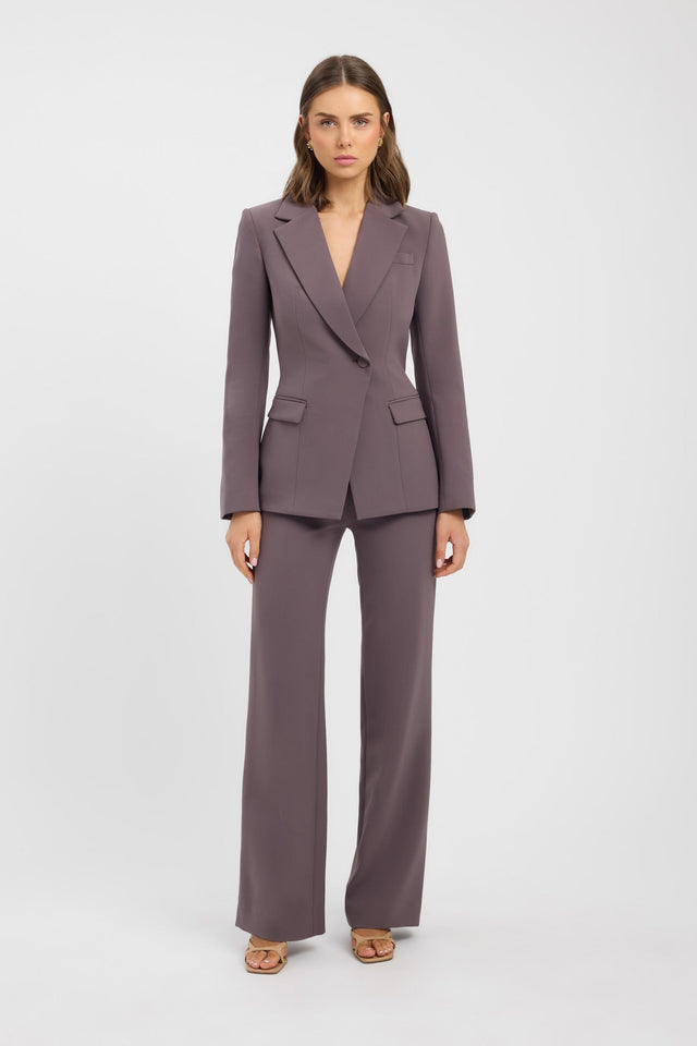 side Alto Cinched Blazer Kookai Long sleeve Blazer Regular womens-coats-and-jackets 