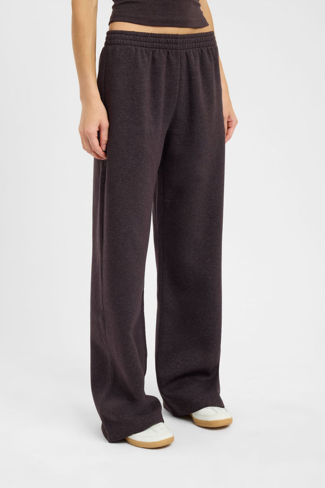 back Brushed Tate Pant Kookai Wide-leg High-rise womens-regular-pants 
