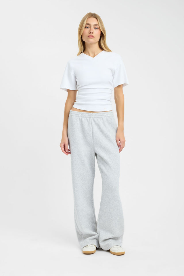 front Brushed Recreation Pant Kookai Wide-leg High-rise womens-regular-pants 