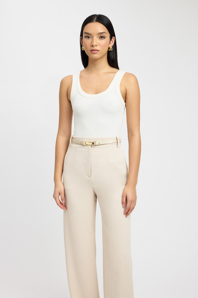 product Romeo Tank Kookai Relaxed Strapless Round white womens-singlets 