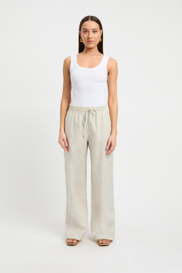 product Romeo Tank Kookai Relaxed Thick strap white womens-singlets 