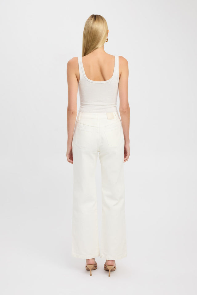product Freya Tank Kookai Fitted Scoopneck Sleeveless Womens-Blouse 