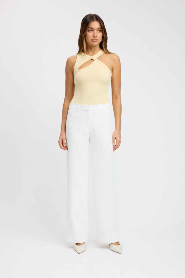 product Chloe Tank Kookai Relaxed Strapless Square white womens-singlets 