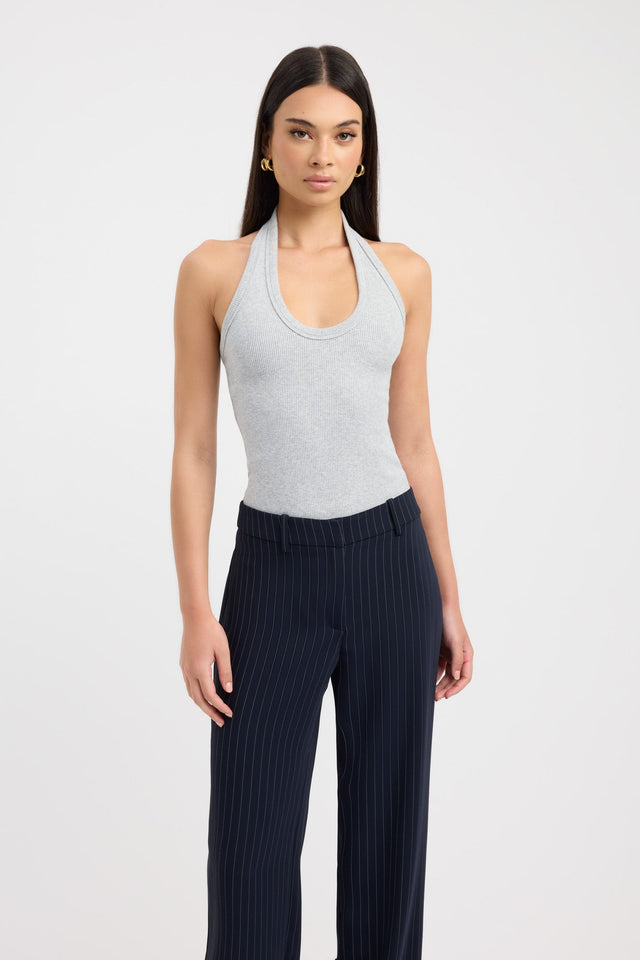 front Hadley Tank Kookai Fitted Scoopneck Sleeveless Womens-Blouse 