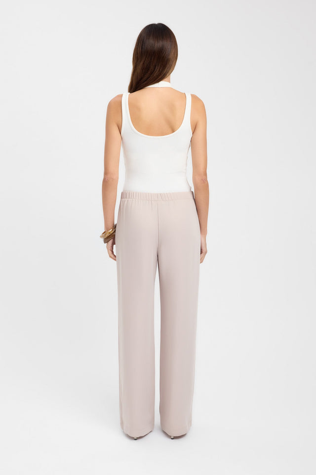 back Maria Elastic Pant Kookai Wide-leg High-rise black womens-regular-pants 