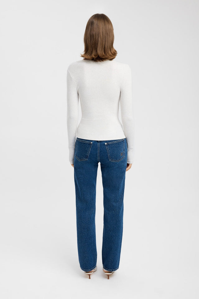 Bec Button Long Sleeve Top