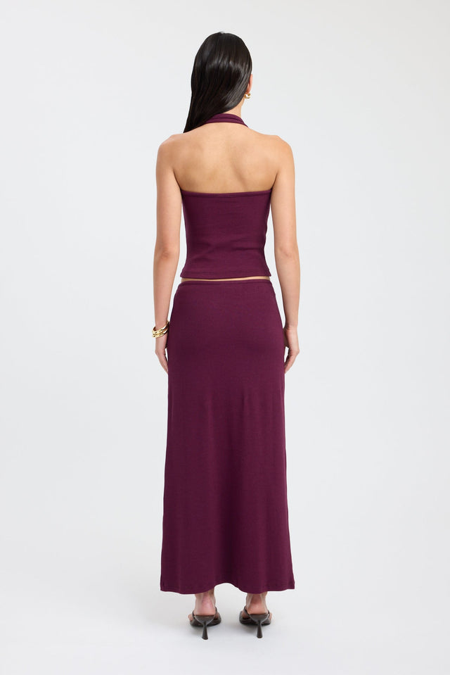 back Casper Tank Kookai Fitted Scoopneck Sleeveless Womens-Blouse 