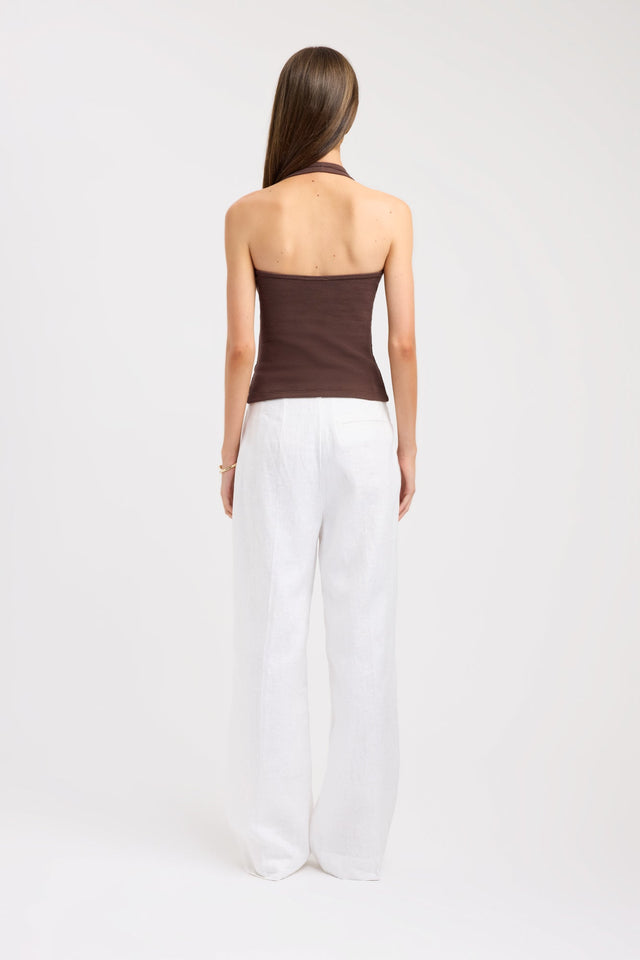 Caity Tank Kookai Relaxed Strapless Plunge womens-singlets 