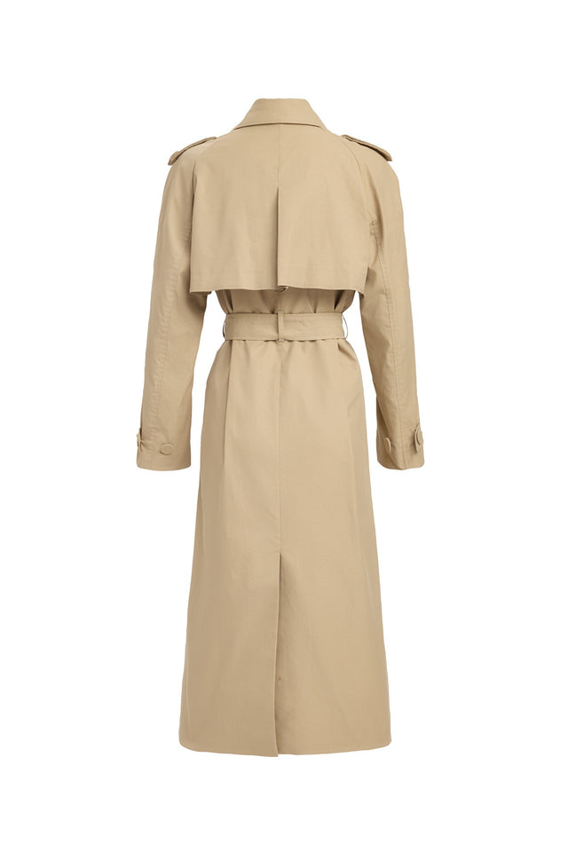 back Finland Core Trench Kookai Long sleeve Full length womens-coats-and-jackets 