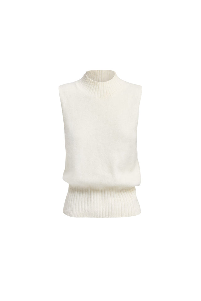 product Geneva Tank Kookai Relaxed Highneck Sleeveless Womens-Blouse 