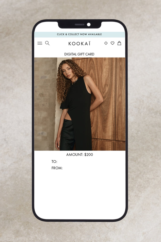 Digital Gift Card