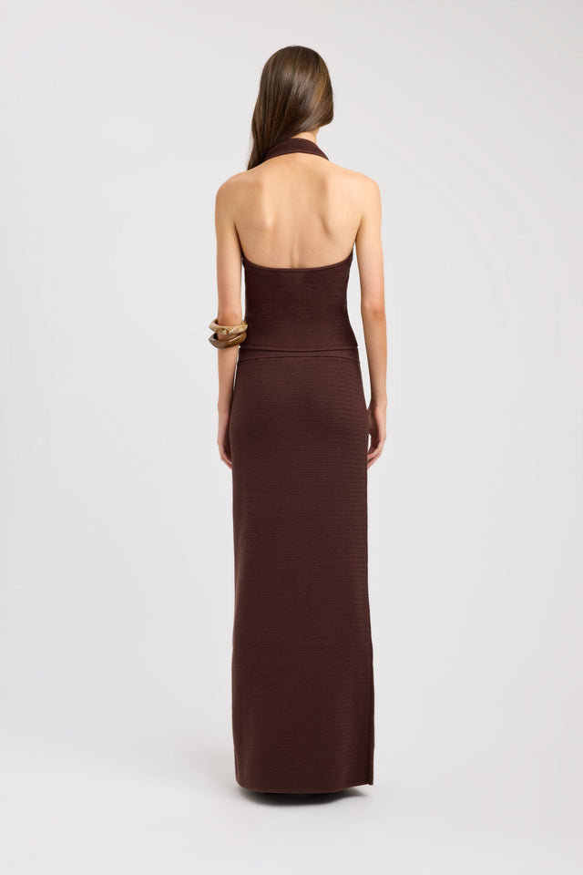 back Florida Maxi Skirt Kookai Straight Maxi womens-skirts 