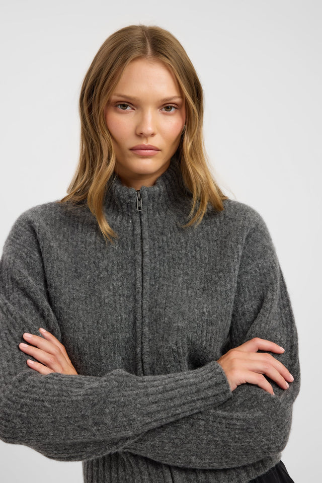 Irina Zip Cardigan
