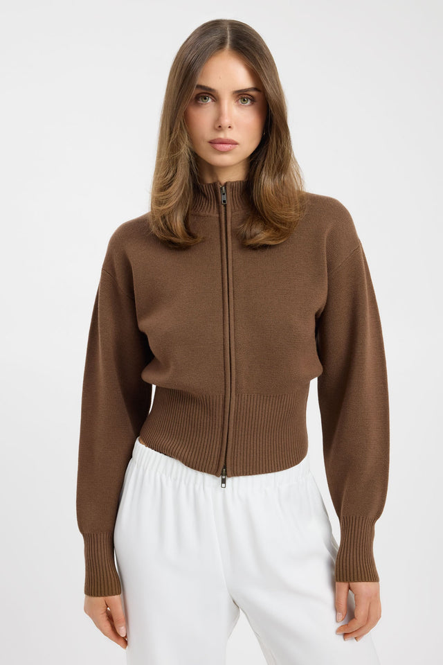 Dalton Zip Cardigan