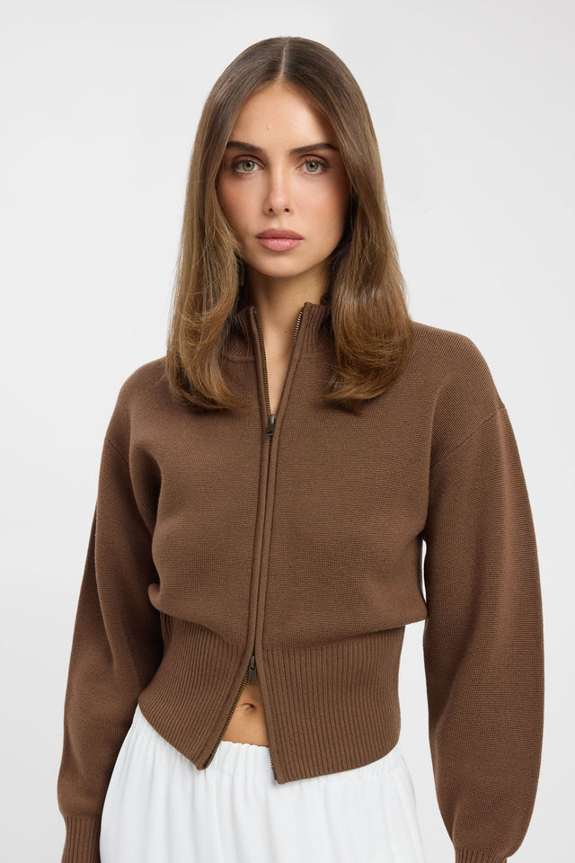 Dalton Zip Cardigan