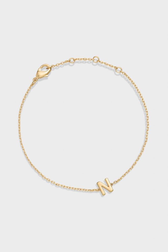 N - Letter Bracelet