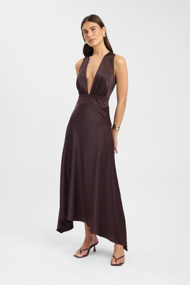 Palermo Plunge Maxi Dress