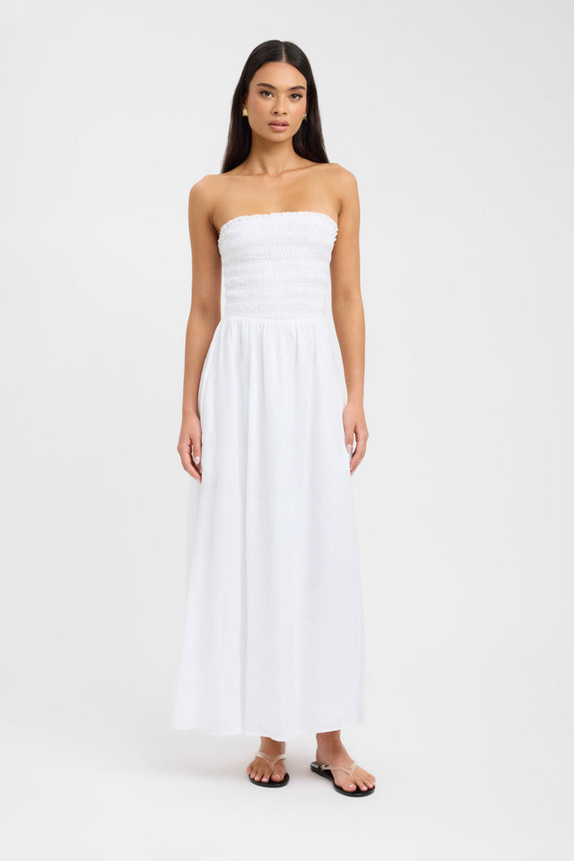 Tahiti Shirred Dress