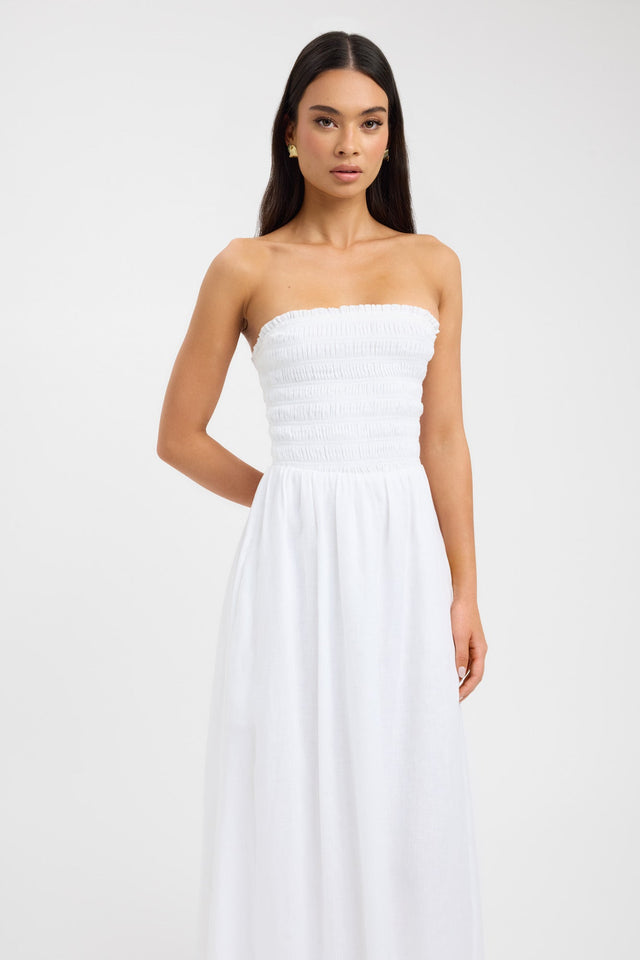 Tahiti Shirred Dress