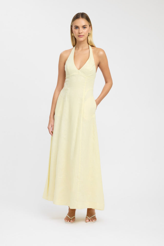 Tahiti Halter Maxi Dress