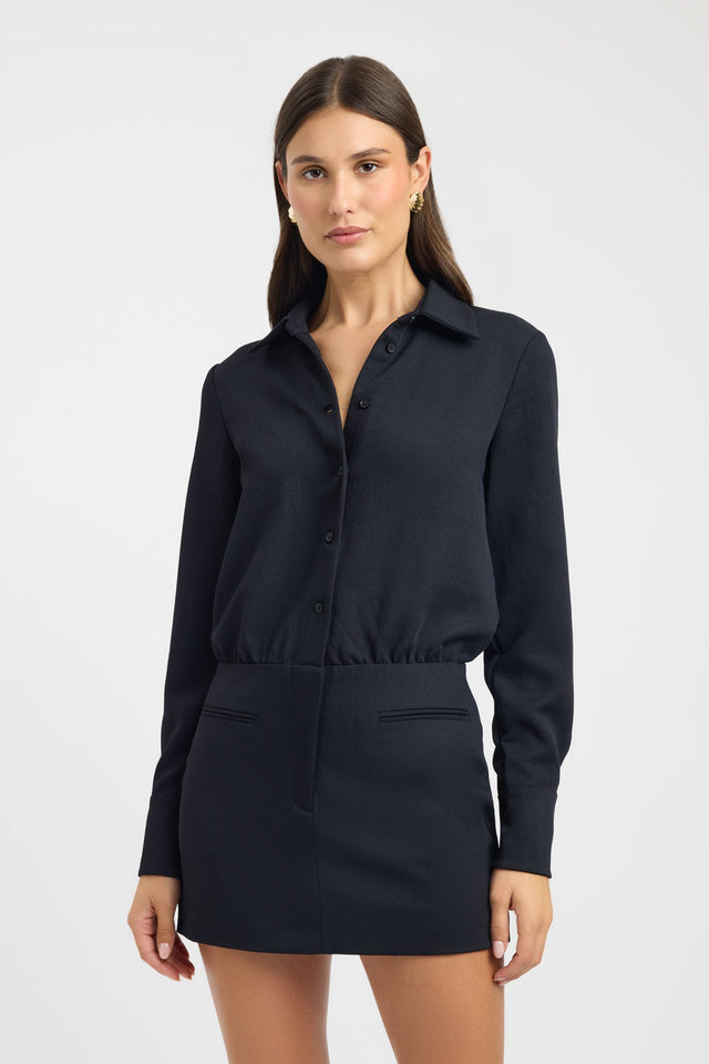 Oyster Shirt Dress