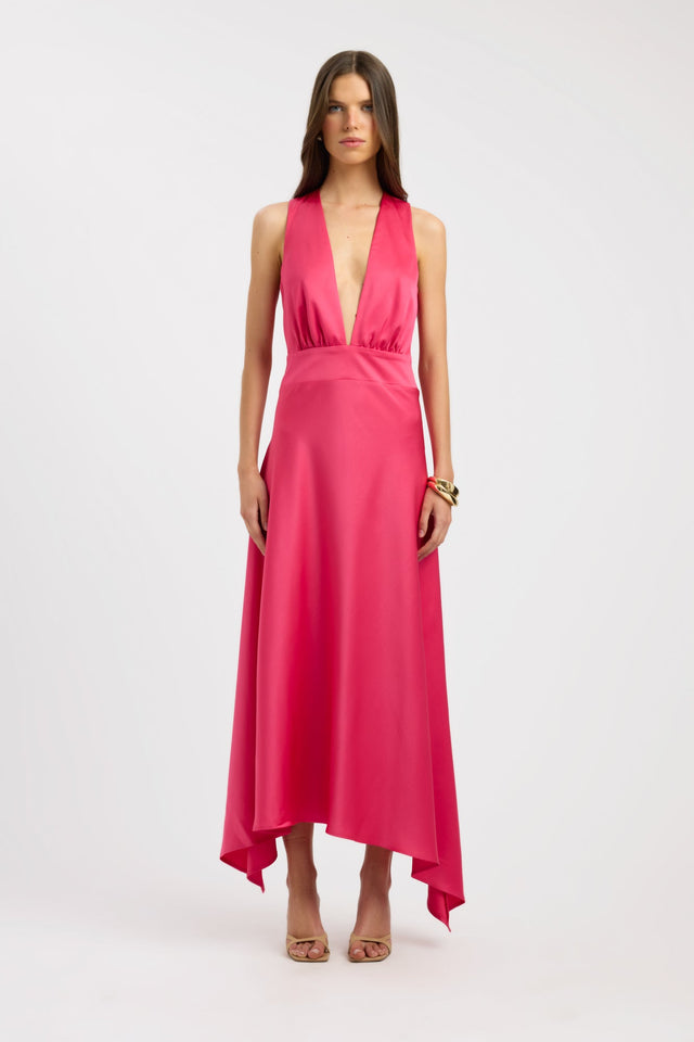 Palermo Plunge Maxi Dress