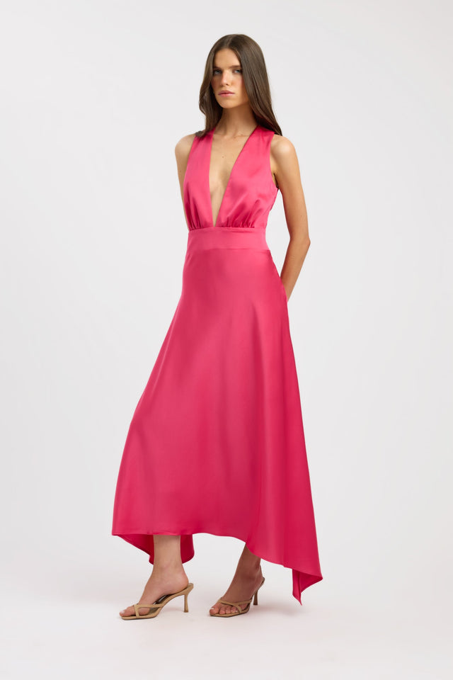 Palermo Plunge Maxi Dress