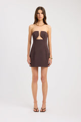 Ariel Low Cut Mini Dress