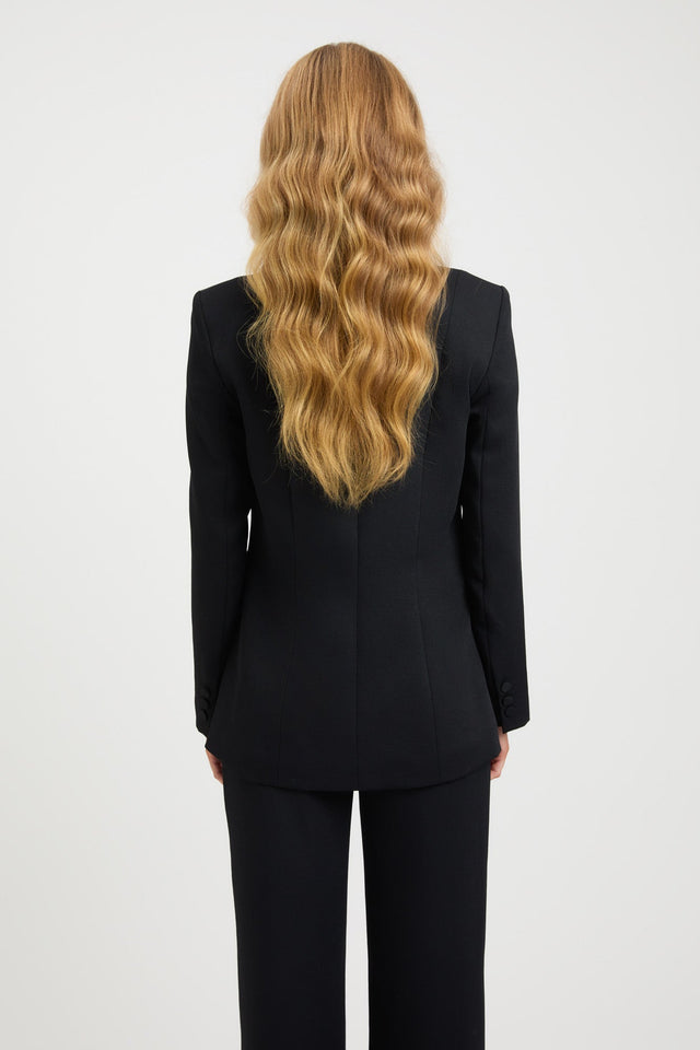 Oyster Pocket Blazer Kookai Long sleeve Blazer Regular white womens-coats-and-jackets 