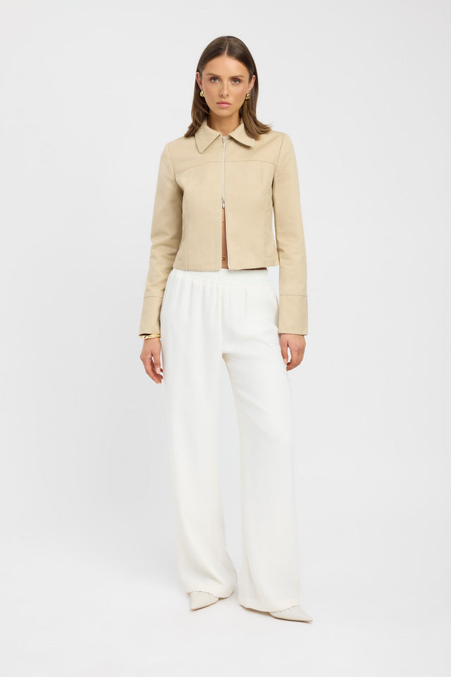 front Willa Jacket Kookai Long sleeve Regular Short womens-coats-and-jackets 