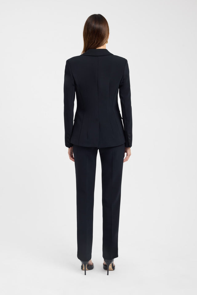 back Alto Tailored Blazer Kookai Long sleeve Blazer Regular beige womens-coats-and-jackets 