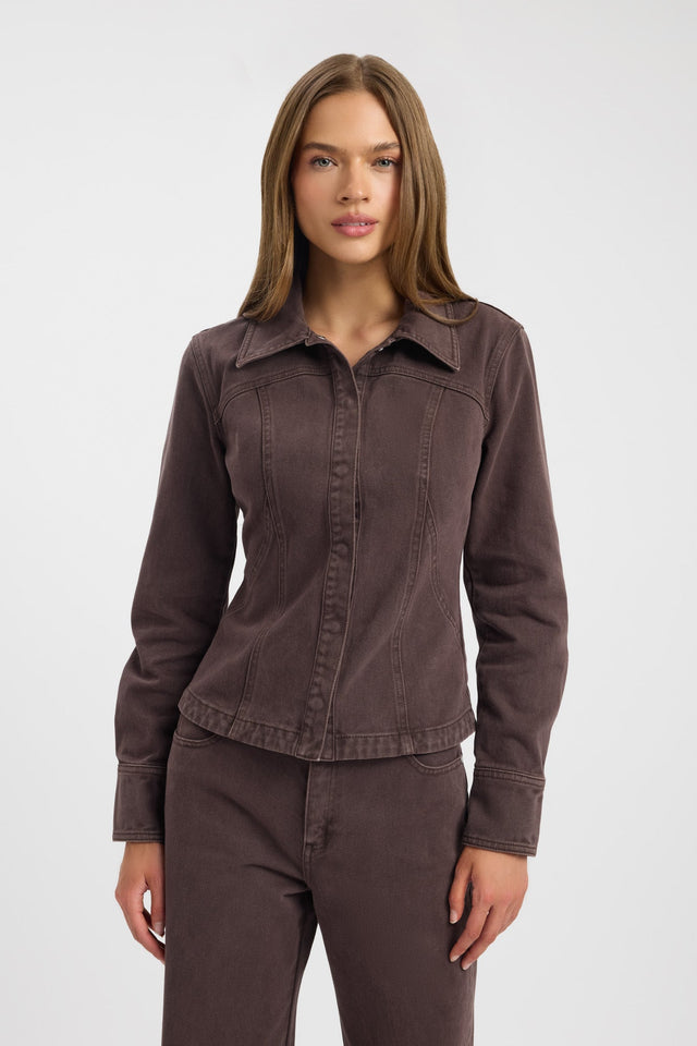 front Axel Jacket Kookai Long sleeve Regular Regular womens-coats-and-jackets 
