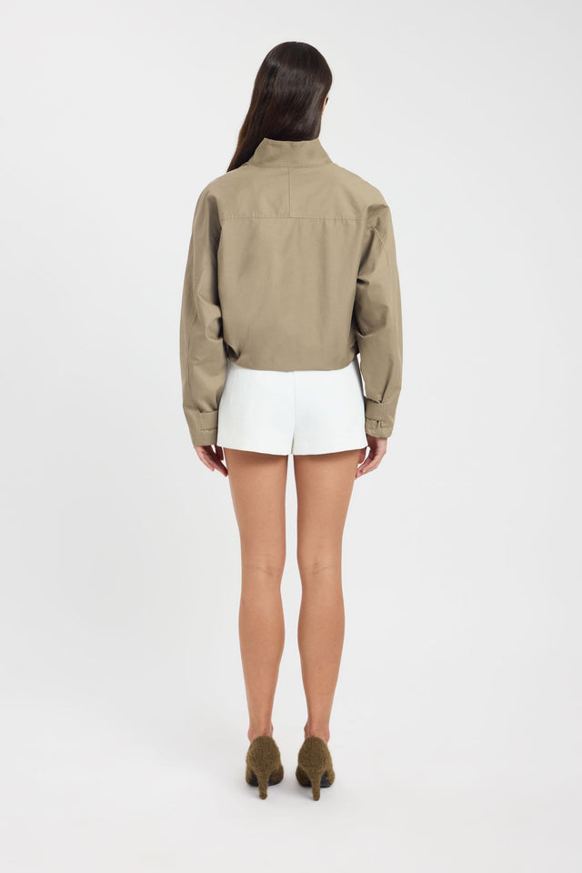 back Spencer Spray Jacket Kookai Long sleeve Regular Short womens-coats-and-jackets 