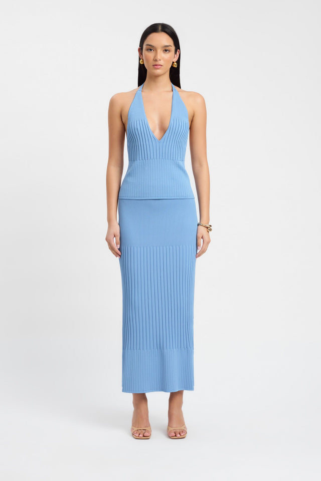 product Serah Halter Top Kookai Fitted Squareneck Sleeveless Womens-Blouse 