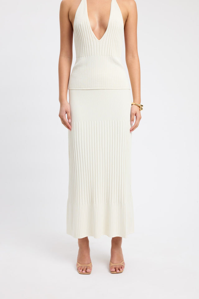 product Serah Maxi Skirt Kookai Straight Maxi white womens-skirts 