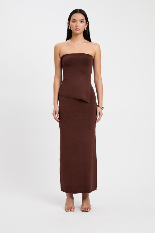 product Isla Top Kookai Fitted Squareneck Sleeveless Womens-Blouse 