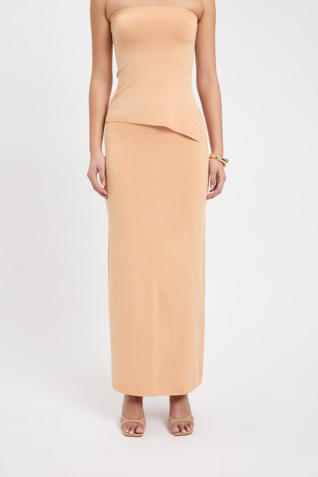 product Isla Maxi Skirt Kookai Straight Maxi white womens-skirts 