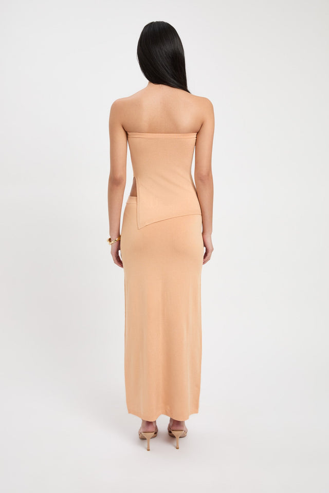 front Isla Maxi Skirt Kookai Straight Maxi white womens-skirts 