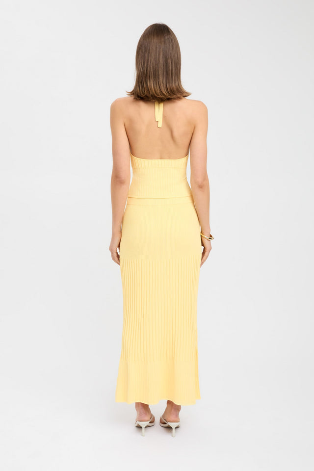 product Serah Maxi Skirt Kookai Straight Midi white womens-skirts 