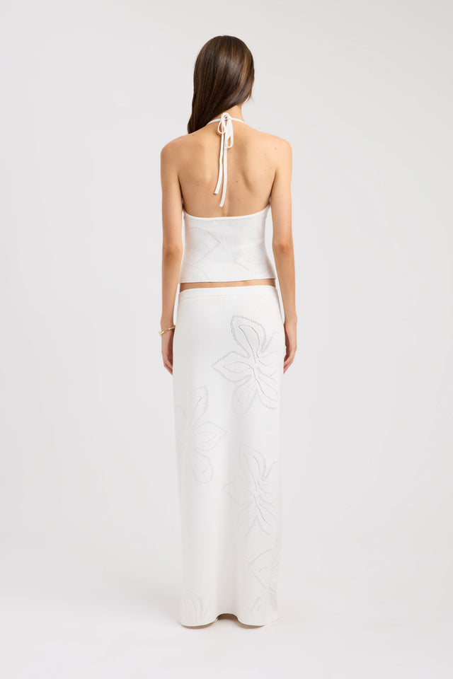 back Cancun Maxi Skirt Kookai Straight Maxi womens-skirts 