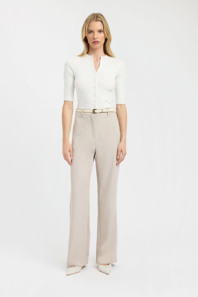 front Ariel Straight Leg Pant Kookai relaxed High-rise womens-regular-pants 
