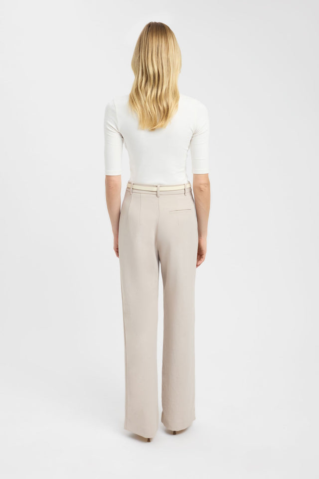 back Ariel Straight Leg Pant Kookai relaxed High-rise womens-regular-pants 